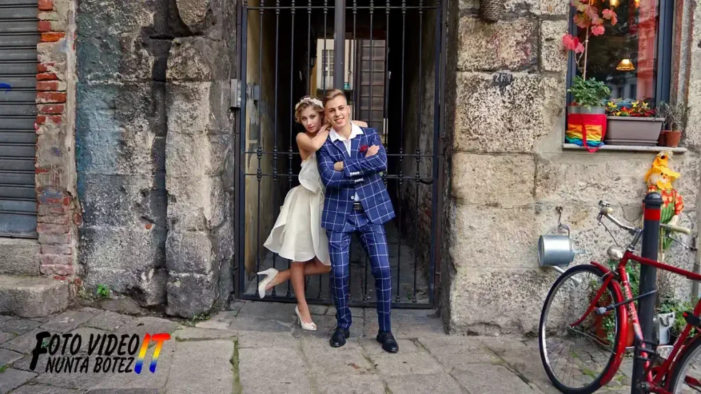 Ședința foto după nuntă in Italia cu videoclipuri de calitatea